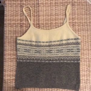 Old Navy Wool Cropped Tank Top